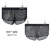 1.Noir/1. Gris(2pcs)