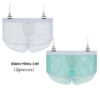 1.Blanc/1. Bleu ciel (2pcs)